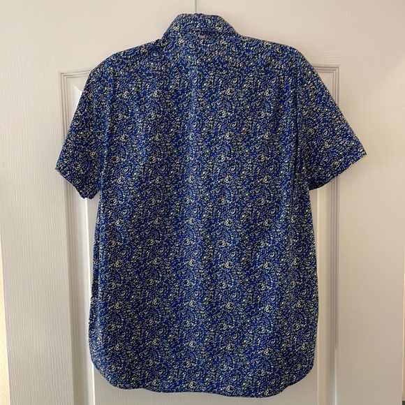 JCrew patterned short sleeve button down - Picture 3 of 5